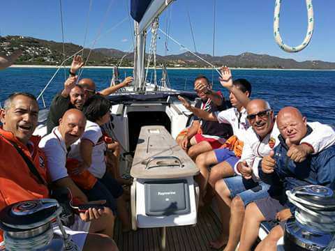 COSTA REI, Giornata speciale per gli atleti dell’Olimpia Onlus Sarrabus velisti per un giorno
