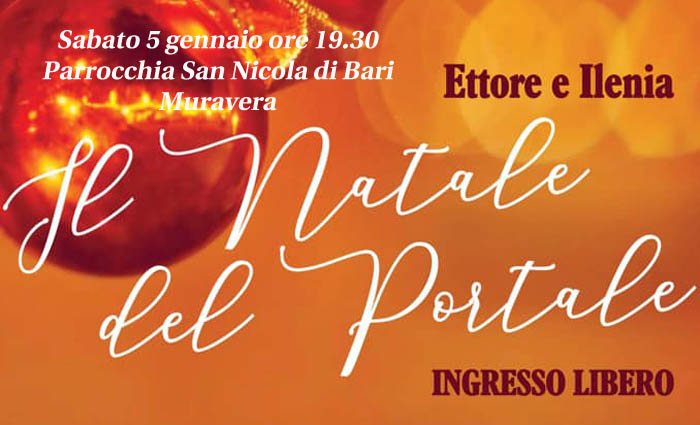 MURAVERA, Il 5 gennaio Natale in Musica alla chiesa di San Nicola di Bari