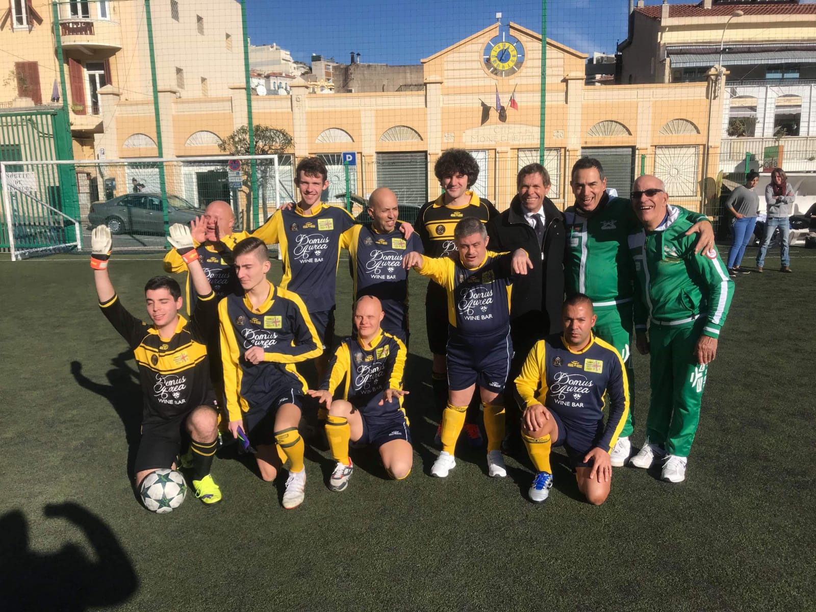 SPORT, I ragazzi speciali dell’Olimpia Onlus trionfatori in un torneo di calcio a Monaco