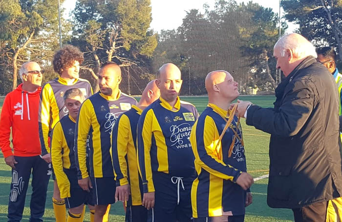 CALCIO A 7, Secondo posto per l’Olimpia Onlus al torneo di Barcellona