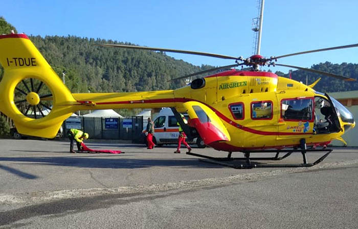 BURCEI, Paura per un pensionato colto da malore, interviene l’elisoccorso