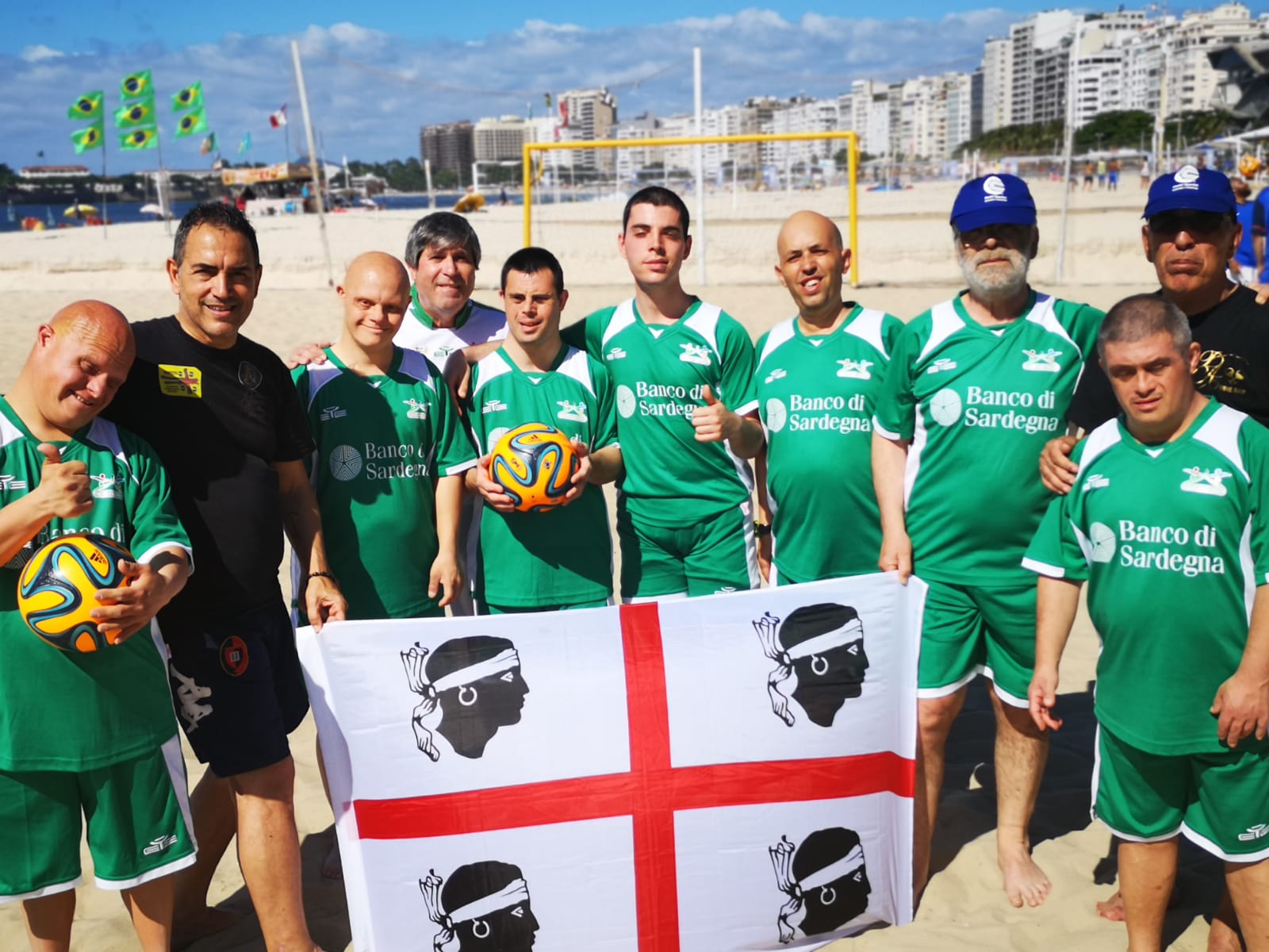 SPORT. Terzo posto per l’Olimpia Onlus al torneo Brasile No Limits a Rio de Janeiro