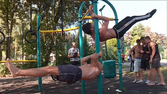 VILLASIMIUS, Fine settimana dedicato al fitness con Street Workout