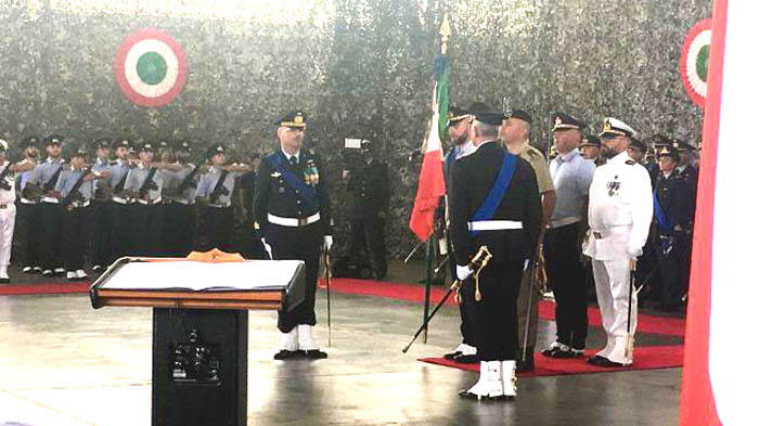 PERDADEFOGU, Nuovo comandante al Poligono Interforze del Salto di Quirra
