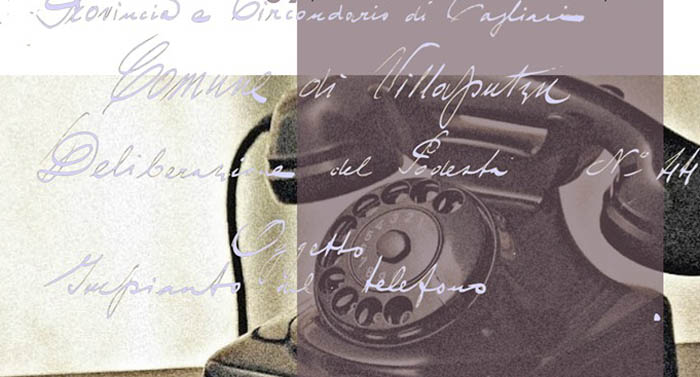 VILLAPUTZU, Una mostra sull’arrivo del servizio telefonico in paese