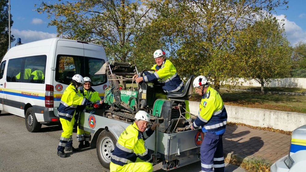 SARRABUS-GERREI, Territorio mobilitato per un’esercitazione di Protezione Civile contro le alluvioni