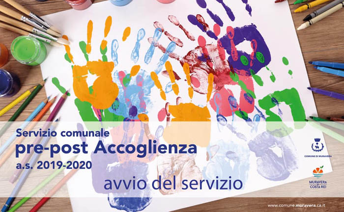 MURAVERA, Da oggi è attivo il servizio di pre-post accoglienza scolastica