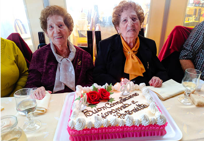 VILLAPUTZU, Hanno compiuto 90 anni Giovanna e Antonietta, le gemelle più anziane del Sarrabus