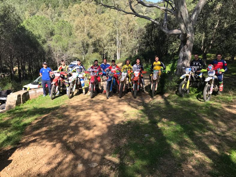 SPORT, La nazionale giovanile di enduro si allena nel Sarrabus in vista dei mondiali