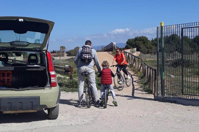 SARRABUS. Agenti della Forestale sorvegliano le località costiere per far rispettare la quarantena ai non residenti