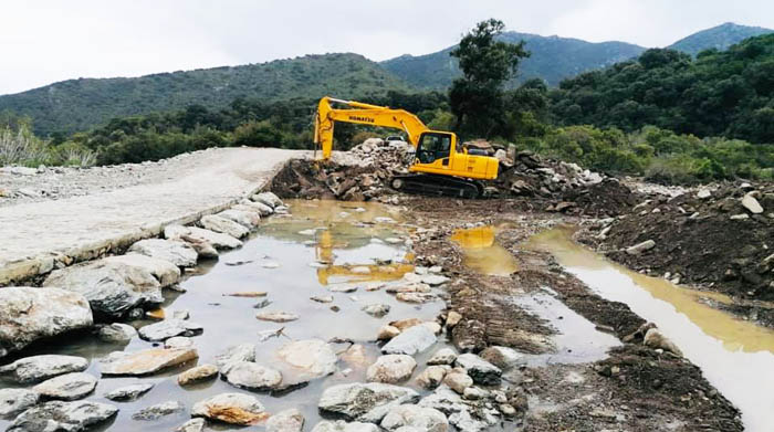 VILLAPUTZU, Lavori di sistemazione nelle strade rurali