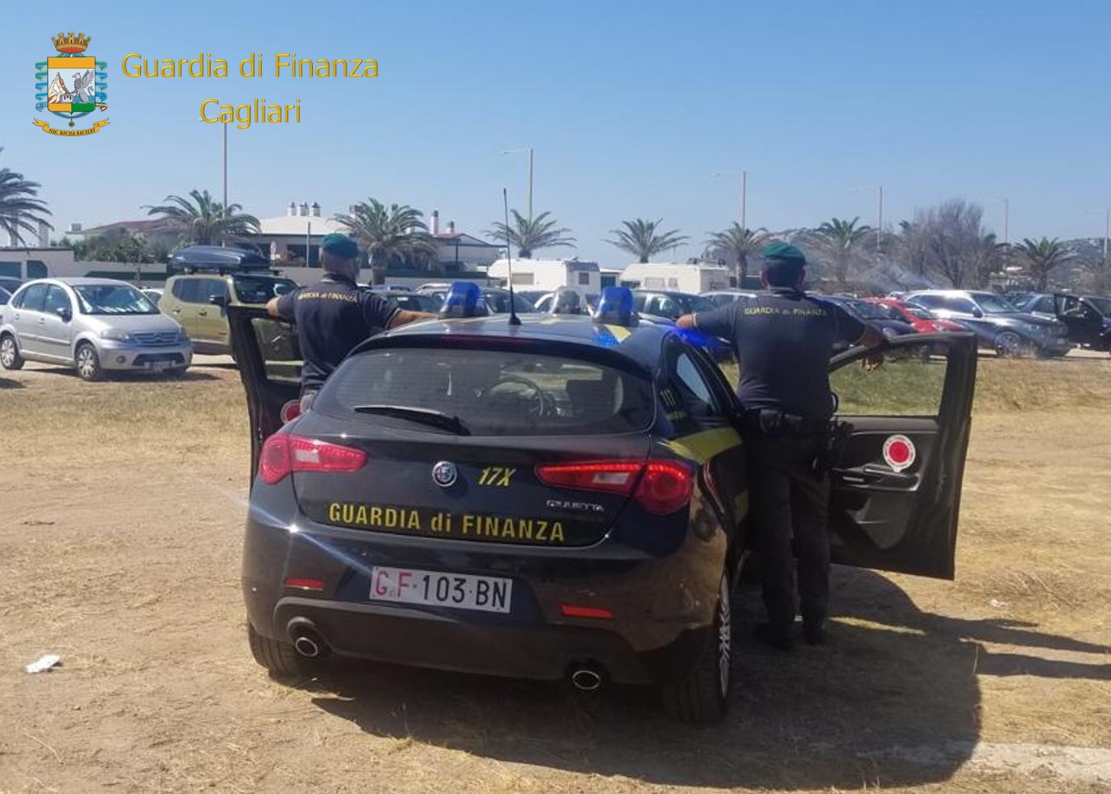 CASTIADAS, Parcheggiatore abusivo sanzionato dalle Fiamme Gialle