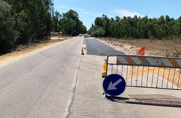 CASTIADAS, Iniziati i lavori di completamento della strada provinciale a Maloccu