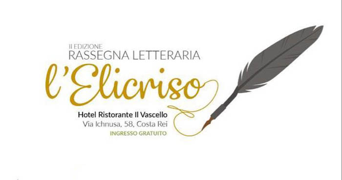 COSTA REI, Giallo Sardo inaugura oggi la rassegna letteraria L’Elicriso
