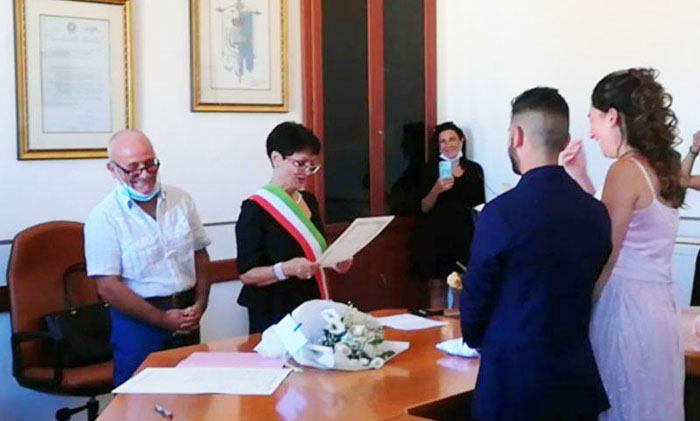 SAN VITO, Primo matrimonio celebrato da un’assessore donna