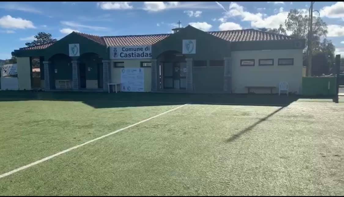 CASTIADAS, Il campo sportivo dell’Annunziata è finalmente agibile