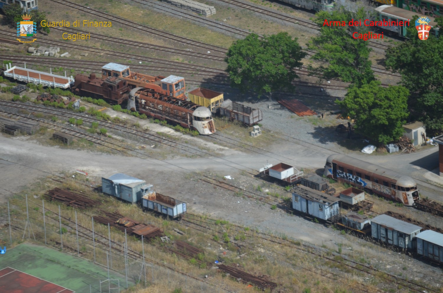 SARDEGNA, Treni storici in cattivo stato di conservazione, scatta sequestro dei Carabinieri e delle Fiamme Gialle
