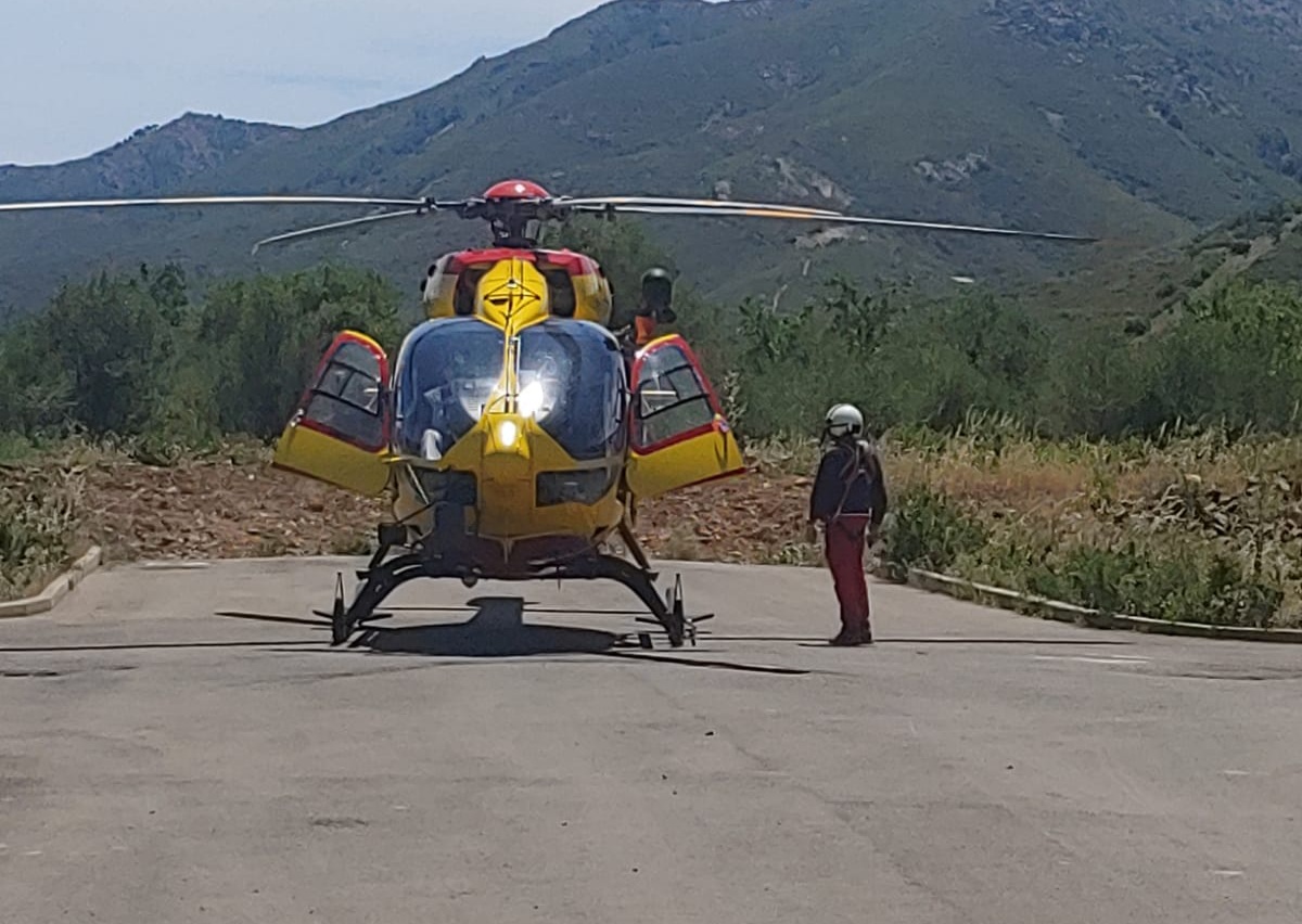 VILLAPUTZU, Intervento lampo di 118 ed elisoccorso, salvato 42enne colto da grave malore