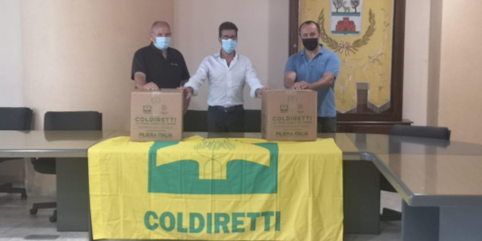 SARRABUS, Dalla Coldiretti prodotti alimentari per le famiglie in difficoltà