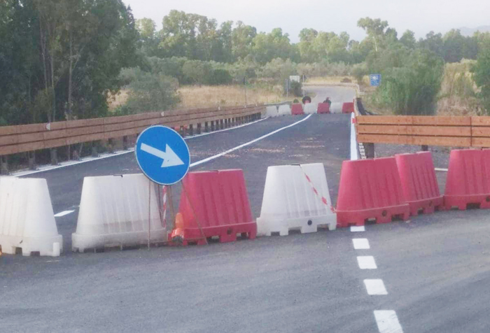 CASTIADAS, Riapre il ponte per Camisa sulla provinciale 20