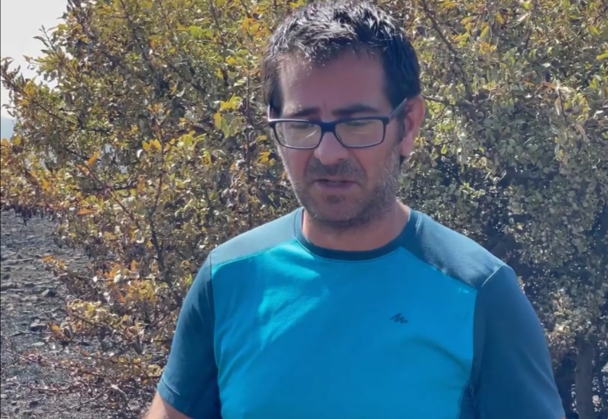 CASTIADAS, Solidarietà per Cristian, pastore del Montiferru che ha perso tutto negli incendi delle scorse settimane