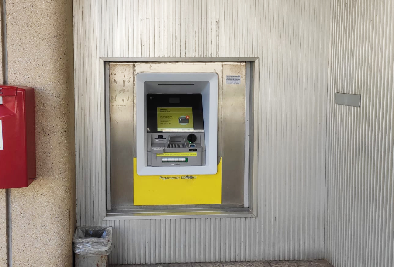 VILLAPUTZU, Nuovo sportello Atm Postamat all’ufficio postale del paese