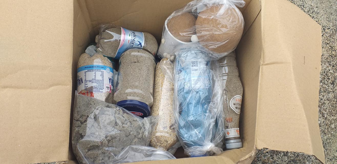VILLASIMIUS, Recuperati oltre 570 chili di sabbia e conchiglie rubati dalle spiagge del paese
