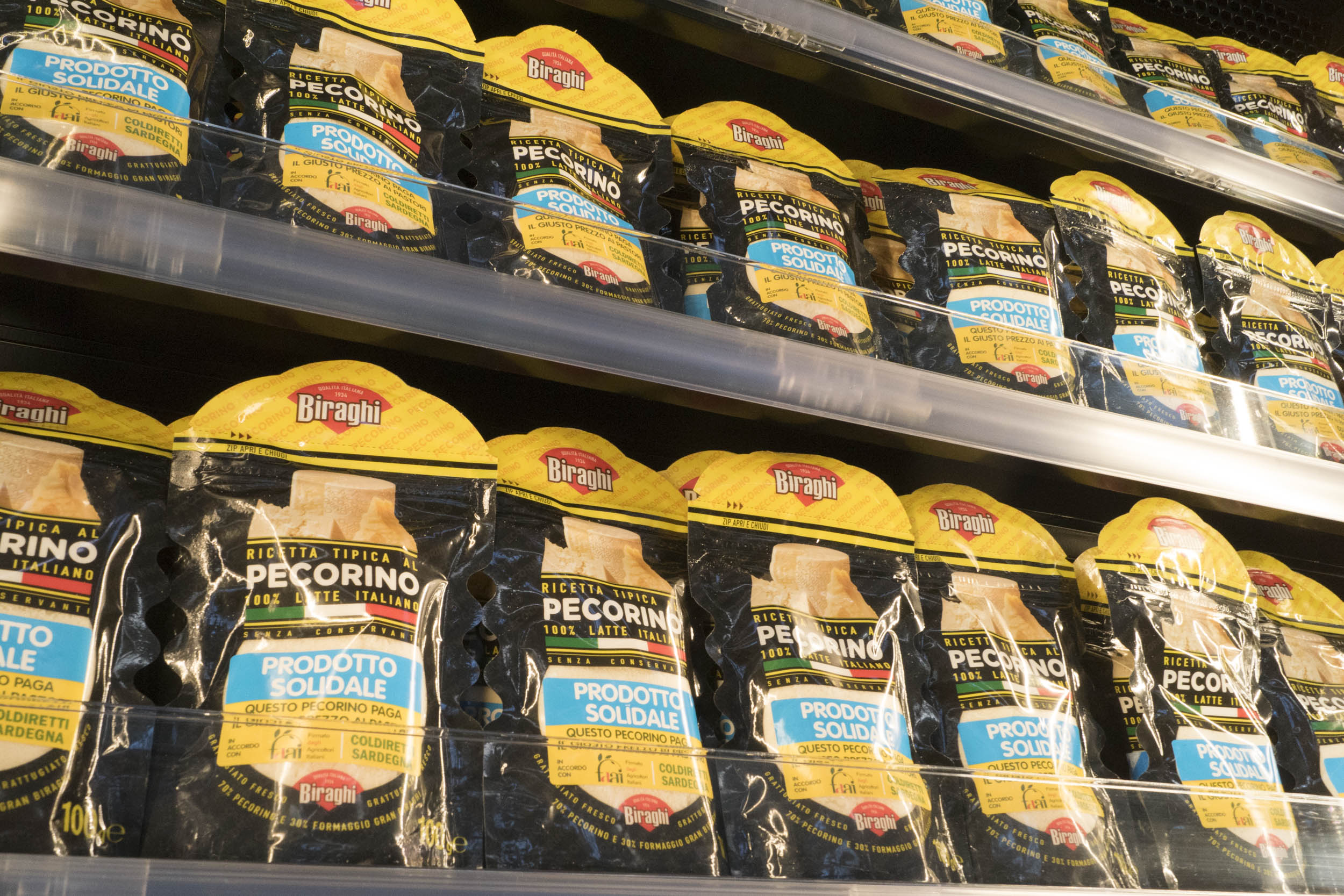 SARDEGNA, Il formaggio pecorino grattugiato più distribuito è quello etico e solidale
