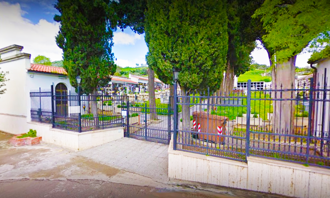 SAN NICOLO’ GERREI, Lavori in corso nel cimitero