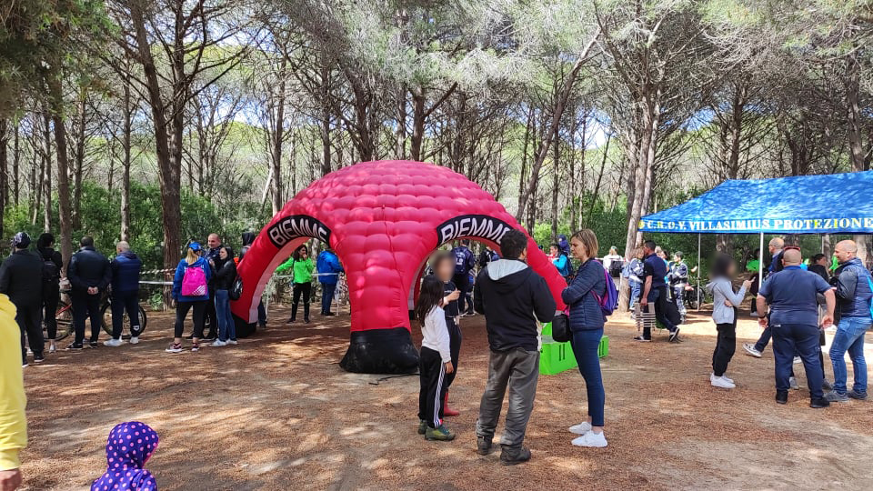 VILLASIMIUS, Successo per il Trofeo Bike Green, in gara oltre 180 bambini