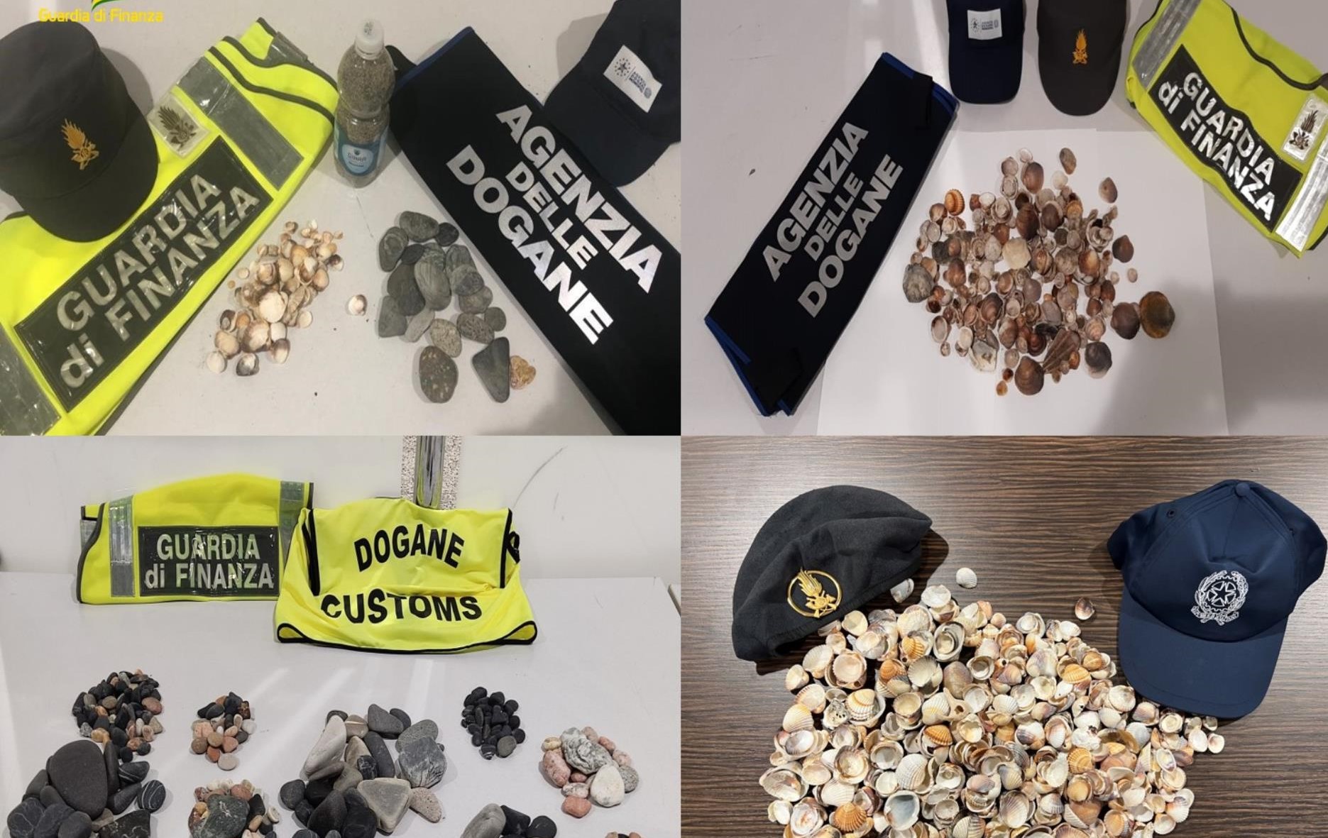 SARRABUS, Asportano sabbia, conchiglie e ciottoli da Costa Rei e Villasimius, sanzionati 3 spagnoli