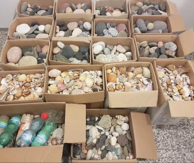 VILLASIMIUS, 300 chili di sassi, conchiglie e sabbia rubati dalle spiagge del paese a luglio