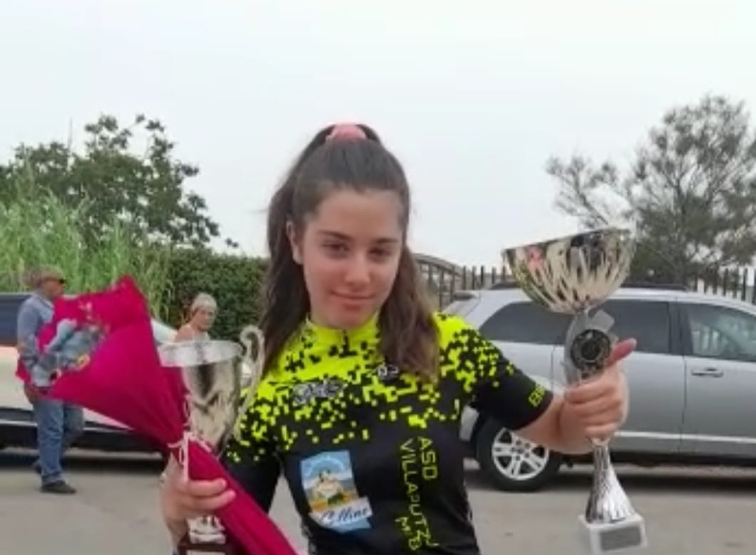 CICLISMO, Ancora una vittoria per la giovane biker sarrabese Valentina Murgioni
