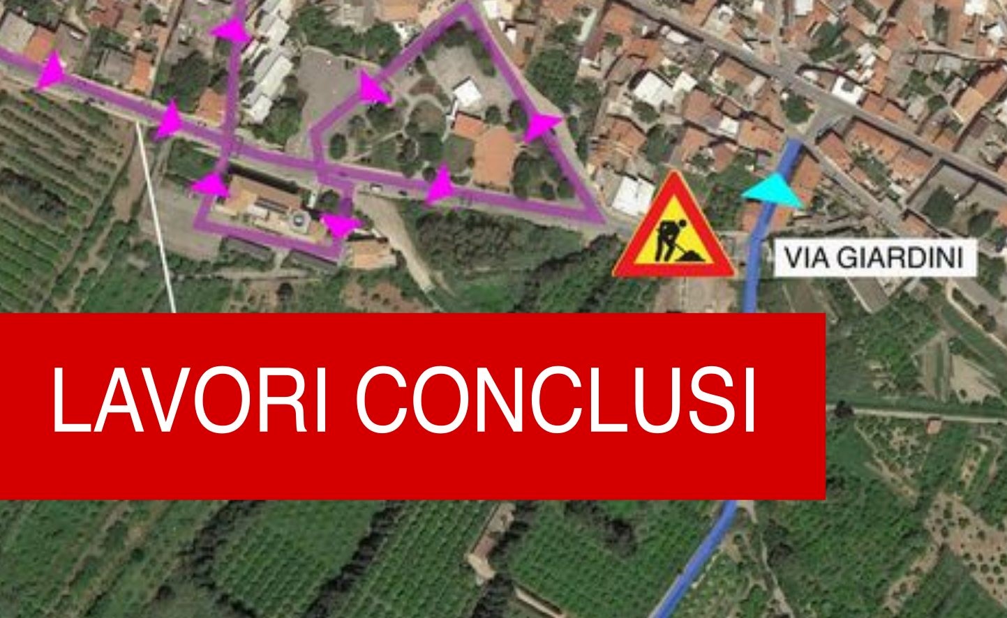 VILLAPUTZU, Ultimati a tempo di record i lavori stradali in via Leonardo da Vinci