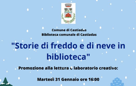 CASTIADAS, Iniziativa di promozione alla lettura per i bambini