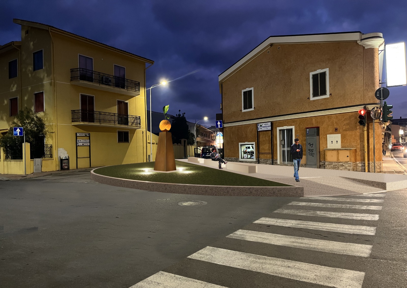 MURAVERA, Sarà riqualificato l’incrocio fra via Roma e viale dei Platani