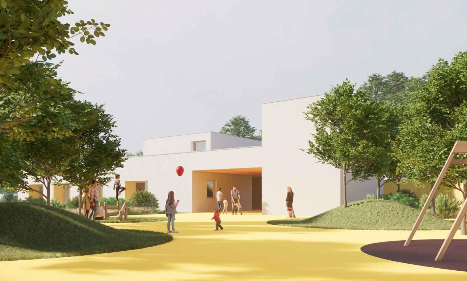VILLAPUTZU, Polo per infanzia e asilo nido, una scuola sostenibile e ultramoderna