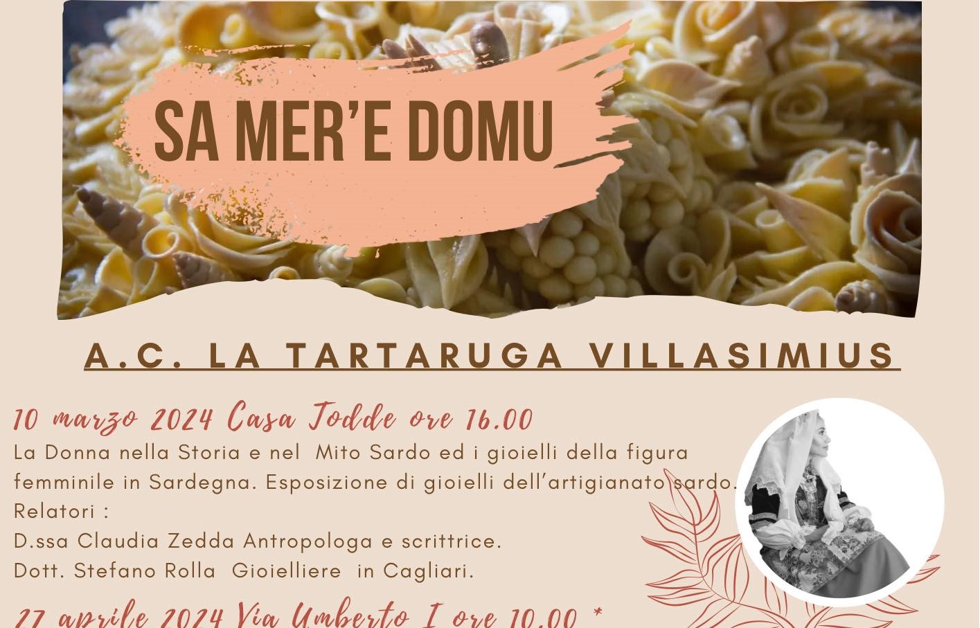 VILLASIMIUS, In paese un ciclo di seminari sulla figura della donna