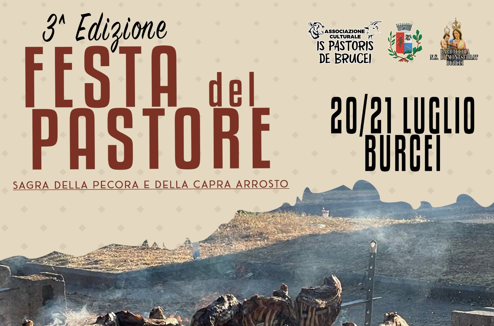 BURCEI, Il paese in festa per la terza edizione de La Sagra del Pastore