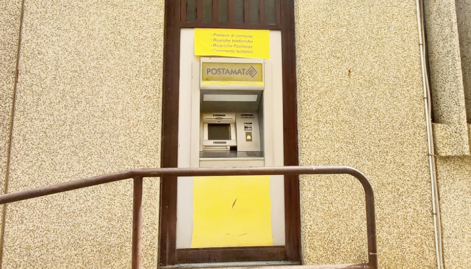 MURAVERA, Postamat fuori uso da un mese, le Poste assicurano: “Sarà presto sostituito”