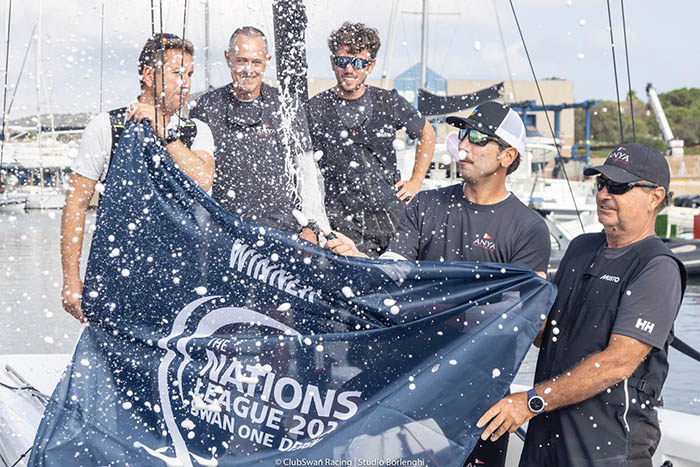 VILLASIMIUS, Successo per la Swan Sardinia Challenge, evento velico ultima tappa della Nation League 2024