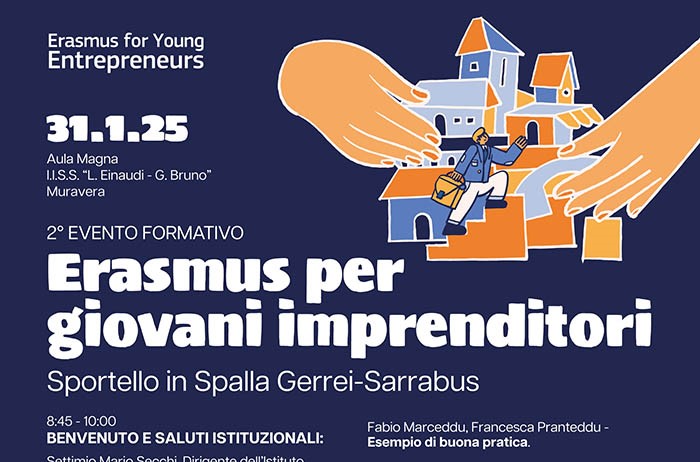MURAVERA, Giovani imprenditori, il progetto Erasmus fa tappa in paese