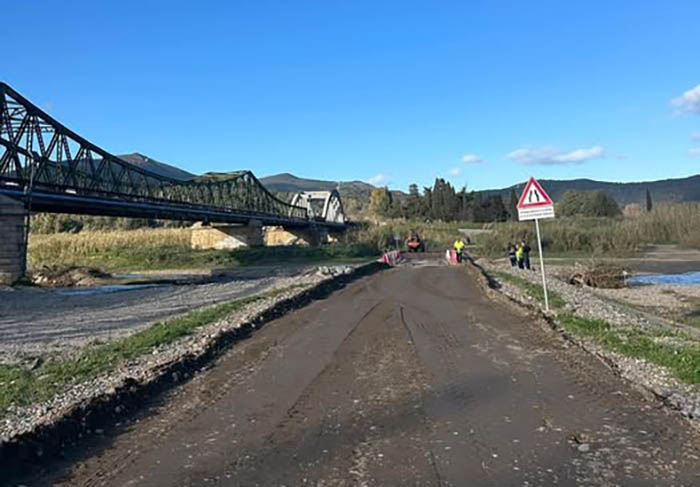 VILLAPUTZU, Riaperto il guado sul Flumendosa, il paese tira un sospiro di sollievo aspettando di riavere il “suo” ponte