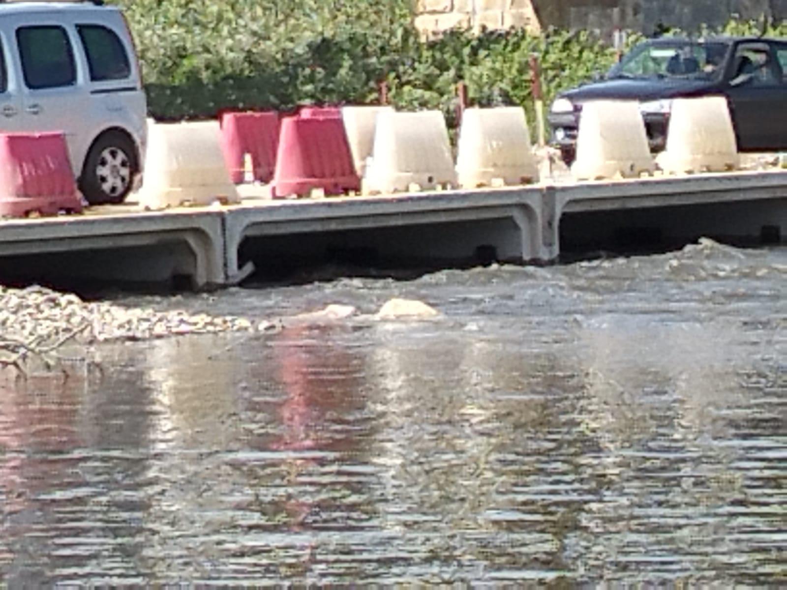 VILLAPUTZU, chiuso il guado sul Flumendosa per l’innalzamento del livello del fiume