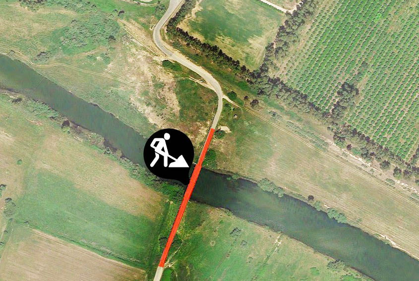 MURAVERA, Ponte sul Rio Corr’e Pruna, cantiere pronto ma data d’avvio lavori ancora da definire