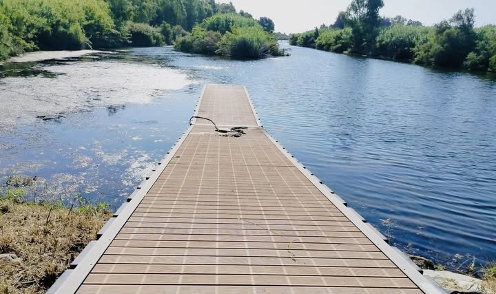 VILLAPUTZU, Si rivede il pontile mobile sul Flumendosa, il turismo ...