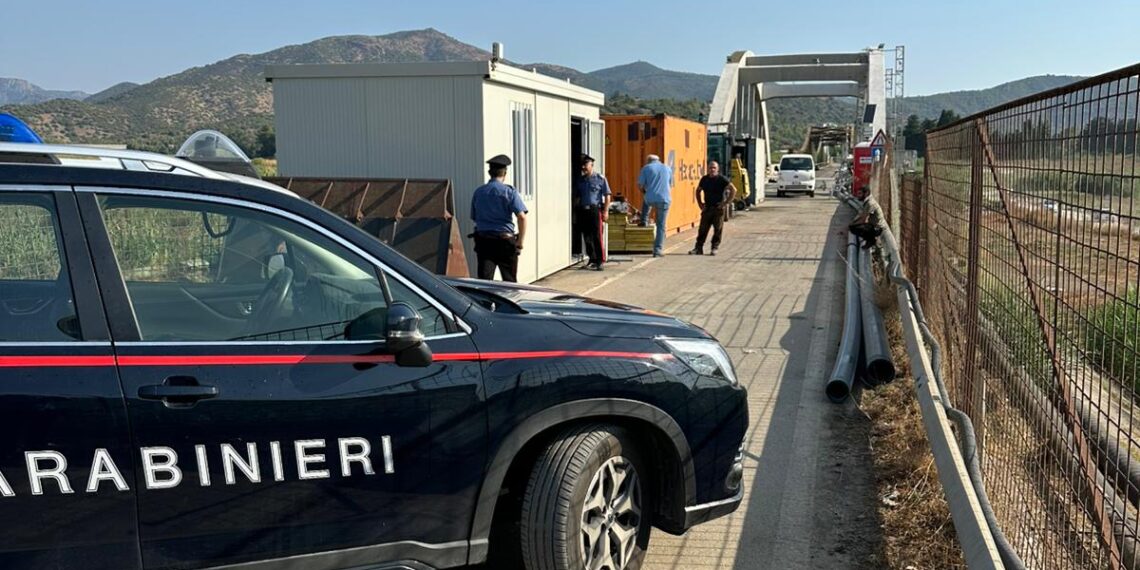 VILLAPUTZU, Attentato incendiario contro il cantiere del “ponte di ferro”