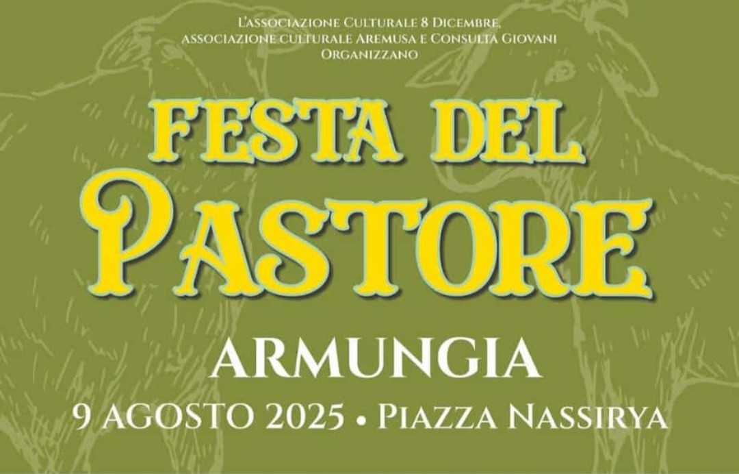 ARMUNGIA, Stasera la Festa del Pastore tra tradizione, musica e sapori locali
