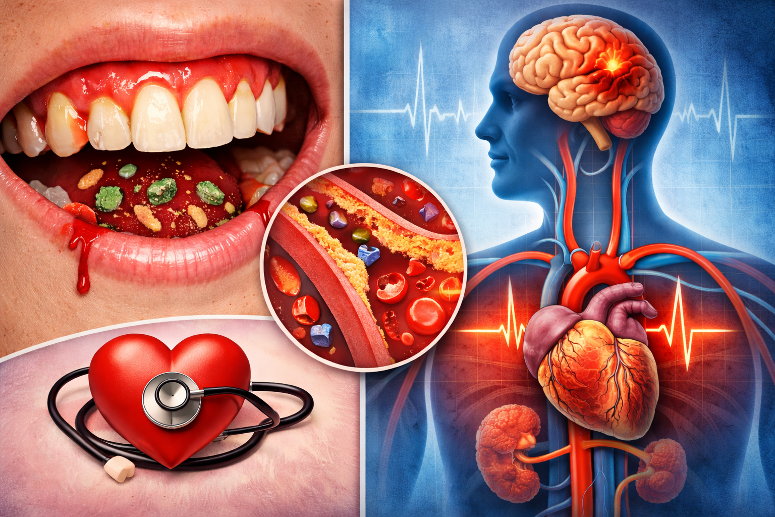 Mantenere la bocca in salute aiuta a prevenire infarto e ictus