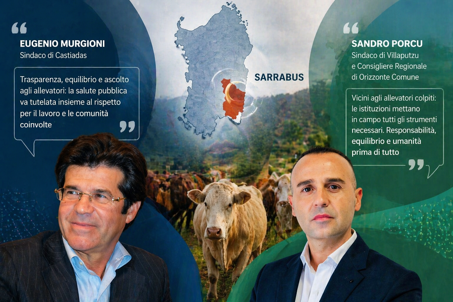 SARRABUS, Dermatite bovina, i sindaci chiedono equilibrio e sostegno agli allevatori
